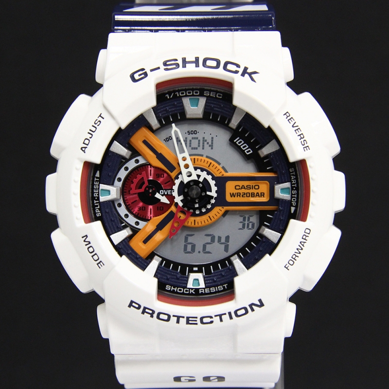 カシオ G-SHOCK GA-110PS-7AJR エヴァンゲリオン 綾波レイ プラグスーツモデル 時計