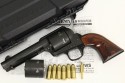 ハートフォード コルト S.A.A.45 シビリアン HW 発火式モデルガン ノンスキップドシリンダー・ウッドグリップカスタム