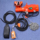 小型電気チェーンブロック αS-025 単相100V 定格荷重250kg