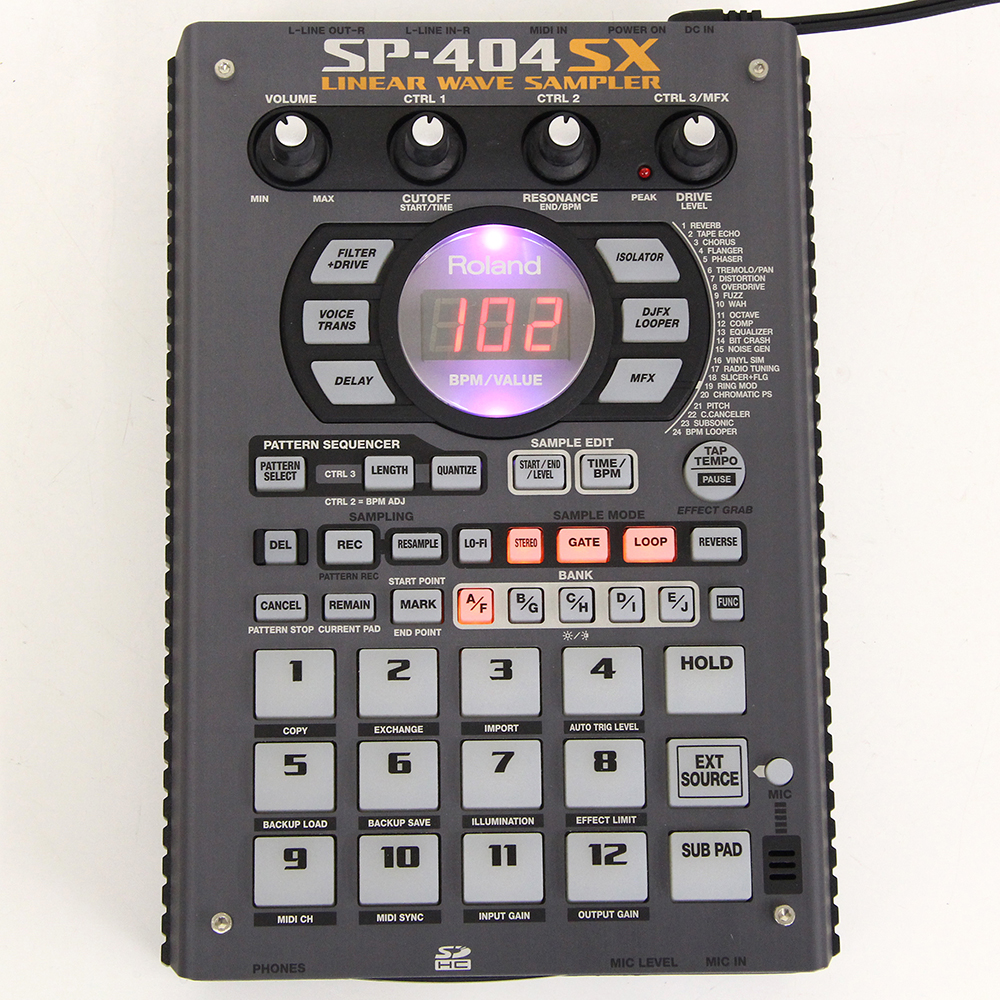 サンプラー SP-404SX