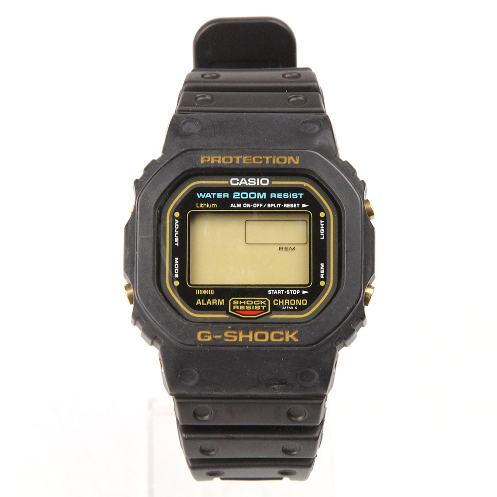 カシオGショックDW5600スクリューバック豆電球 - 腕時計(デジタル)
