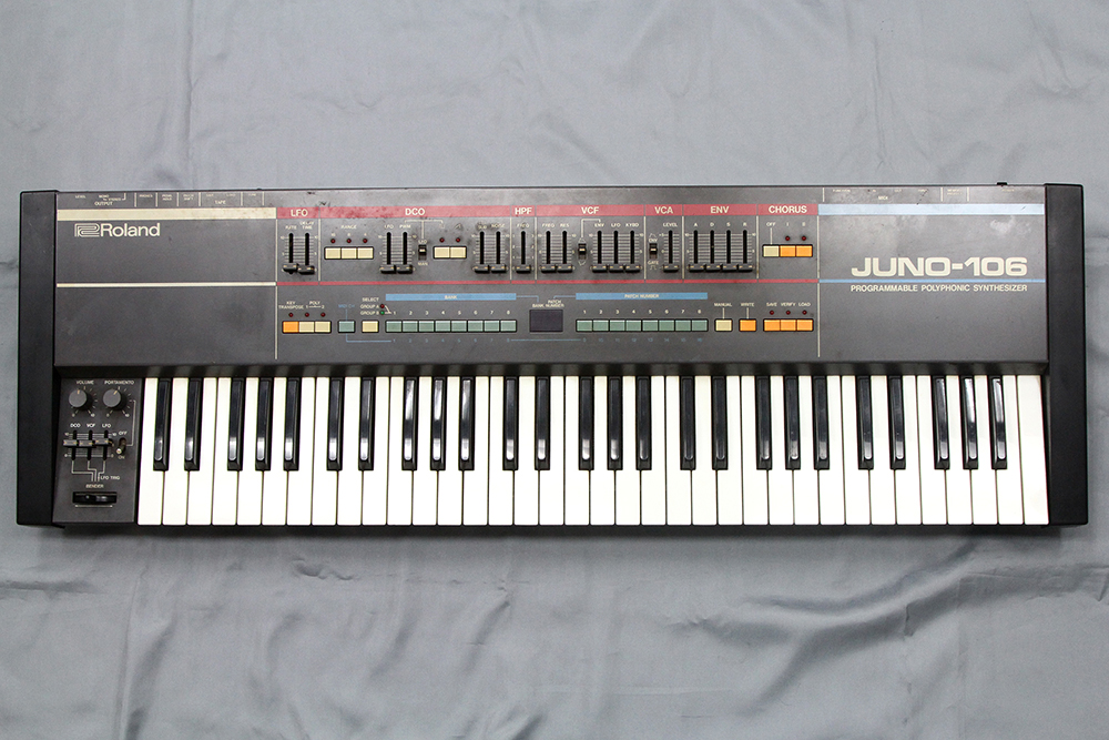 JUNO-106 61鍵6ボイス シンセサイザー